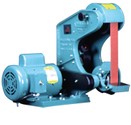 Belt Grinder - #482MC100A; 2 x 48'' Belt; 1HP; 1PH; 230V Motor - Grade Industrial Supply