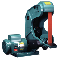 Belt Grinder - #760MC200B; 1-1/2 x 60'' Belt; 2HP; 3PH; 230V Motor - Grade Industrial Supply