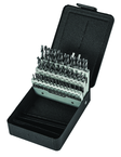 60 Pc. #1 - #60 Wire Gage HSS Bright Screw Machine Drill Set - Grade Industrial Supply