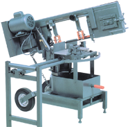 Horizontal Mitre Bandsaw - #1800; 9 x 14'' Capacity; 1HP; 1PH; 110/220V Motor - Grade Industrial Supply