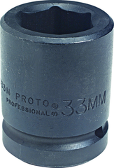 Proto® 1" Drive Impact Socket 27 mm - 6 Point - Grade Industrial Supply