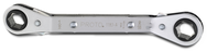 Proto® Offset Double Box Reversible Ratcheting Wrench 1/2" x 9/16" - 6 Point - Grade Industrial Supply