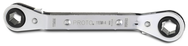 Proto® Offset Double Box Reversible Ratcheting Wrench 11 x 13 mm - 6 Point - Grade Industrial Supply