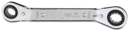 Proto® Offset Double Box Reversible Ratcheting Wrench 15 x 17 mm - 12 Point - Grade Industrial Supply