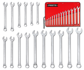 31 Pc. Satin Combination ASD Wrench Set - 12 Point - Grade Industrial Supply