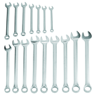 Proto® 16 Piece Satin Combination Wrench Set - 12 Point - Grade Industrial Supply