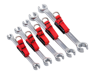 Proto® Tether-Ready 5 Piece Metric Double End Flare Nut Wrench Set - 6 Point - Grade Industrial Supply