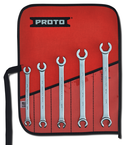 Proto® 5 Piece Metric Double End Flare Nut Wrench Set - 6 Point - Grade Industrial Supply