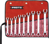 Proto® 9 Piece Double End Flare Nut Wrench Set - 6 Point - Grade Industrial Supply