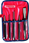 Proto® 5 Piece Punch & Chisel Set - Grade Industrial Supply