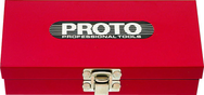 Proto® Tool Box, Red, 11-9/16" W x 11-1/8" D x 1-5/8" H - Grade Industrial Supply