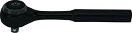 Proto® 1/4" Drive Round Head Ratchet 4-1/2" - Black Oxide - Grade Industrial Supply