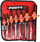 Proto® Tether-Ready 7 Piece Pin Punch Set - Grade Industrial Supply