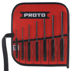 Proto® 7 Piece Roll Pin Punch Set S2 - Grade Industrial Supply