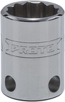 Proto® Tether-Ready 3/8" Drive Socket 15 mm - 12 Point - Grade Industrial Supply