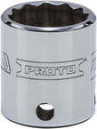 Proto® Tether-Ready 3/8" Drive Socket 20 mm - 12 Point - Grade Industrial Supply