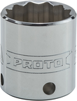 Proto® Tether-Ready 3/8" Drive Socket 24 mm - 12 Point - Grade Industrial Supply