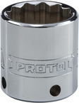 Proto® Tether-Ready 3/8" Drive Socket 25 mm - 12 Point - Grade Industrial Supply