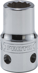 Proto® Tether-Ready 1/2" Drive Socket 12 mm - 12 Point - Grade Industrial Supply