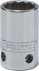 Proto® Tether-Ready 1/2" Drive Socket 17 mm - 12 Point - Grade Industrial Supply