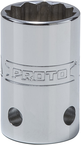 Proto® Tether-Ready 1/2" Drive Socket 18 mm - 12 Point - Grade Industrial Supply