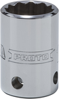 Proto® Tether-Ready 1/2" Drive Socket 19 mm - 12 Point - Grade Industrial Supply