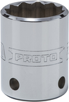 Proto® Tether-Ready 1/2" Drive Socket 24 mm - 12 Point - Grade Industrial Supply