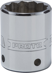 Proto® Tether-Ready 1/2" Drive Socket 28 mm - 12 Point - Grade Industrial Supply