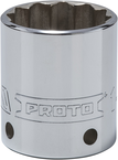 Proto® Tether-Ready 1/2" Drive Socket 1-3/16" - 12 Point - Grade Industrial Supply