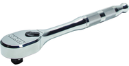 Proto® 1/2" Drive Precision 90 Pear Head Ratchet Standard 11"- Full Polish - Grade Industrial Supply