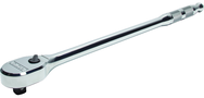 Proto® 1/2" Drive Precision 90 Pear Head Ratchet Long 18"- Full Polish - Grade Industrial Supply