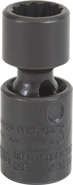 Proto® 1/4" Drive Universal Impact Socket 7/16" - 12 Point - Grade Industrial Supply