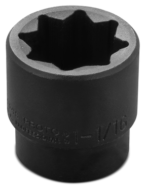 Proto® 1/2" Drive Impact Socket 1-1/16" - 8 Point - Grade Industrial Supply