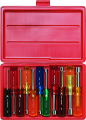 Proto® 11 Piece Fractional Nut Driver Set - Grade Industrial Supply