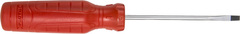 Proto® Tether-Ready Duratek Slotted Keystone Round Bar Screwdriver - 3/8" x 8" - Grade Industrial Supply