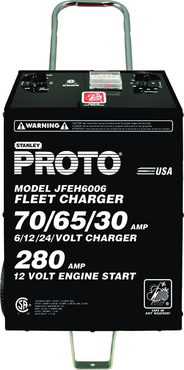 Proto® 6V/12V/24V Fleet Charger - Grade Industrial Supply