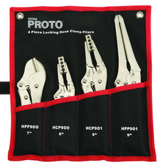 Proto® 4 Piece Locking Hose Clamp Pliers Set - Grade Industrial Supply