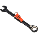 Proto® Tether-Ready Black Chrome Combination Reversible Ratcheting Wrench 1/2" - Spline - Grade Industrial Supply