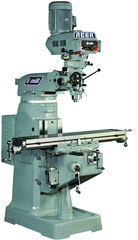 Electronic Variable Speed Vertical Mill UL - R-8 Spindle - 9 x 49'' Table Size - 3HP - 3PH - 220V Motor - Grade Industrial Supply