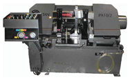 Horizontal Mitre Bandsaw - #PA10/2; 8 x 12'' Capacity; 5HP; 230/460V Motor - Grade Industrial Supply