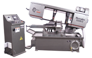 Dual Mitering Horizontal Bandsaw - 13 x 18"; 3HP; 220/440V; 3PH - Grade Industrial Supply