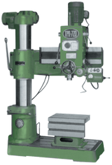 Radial Drill Press - #TPR720A - 29-1/2'' Swing; 2HP, 3PH, 220V Motor - Grade Industrial Supply