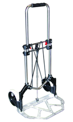 Aluminum Frame Fold-Up Hand Truck - #FHC-250; 250 lb Capacity - Grade Industrial Supply