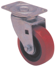 8'' Dia. - 2'' Width - Plexite - Swivel - 1000 lb Capacity - Grade Industrial Supply