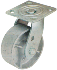 6'' Dia. - 3'' Width - Plexite - Swivel - 2200 lb Capacity - Grade Industrial Supply