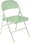 Steel Folding Chair - 19-Gauge 7/8" Tubular Frame 2½" Frame Strengtheners - Grade Industrial Supply