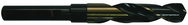 35/64" x 1/2" x 3" x 6" HSS - (M2) 118 Deg Split Point 3 Flat Gold & Black S & D Drill - Grade Industrial Supply