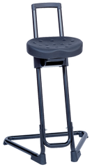 Ergonomic Sit-Stand Stool - Grade Industrial Supply