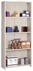 36 x 18 x 84'' - Closed Style Box "W" 18-Gauge Starter Shelving Unit - Grade Industrial Supply