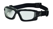 I-Force - Clear Anti-Fog Dual Pane Lens - Black Frame - Goggle - Grade Industrial Supply